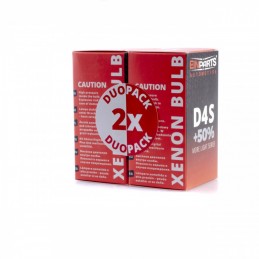 DuoPack D4S XenonovĂŠ VĂ˝bojky 4800K se zvĂ˝ĹĄenĂ˝m svÄtelnĂ˝m vĂ˝konem +50%